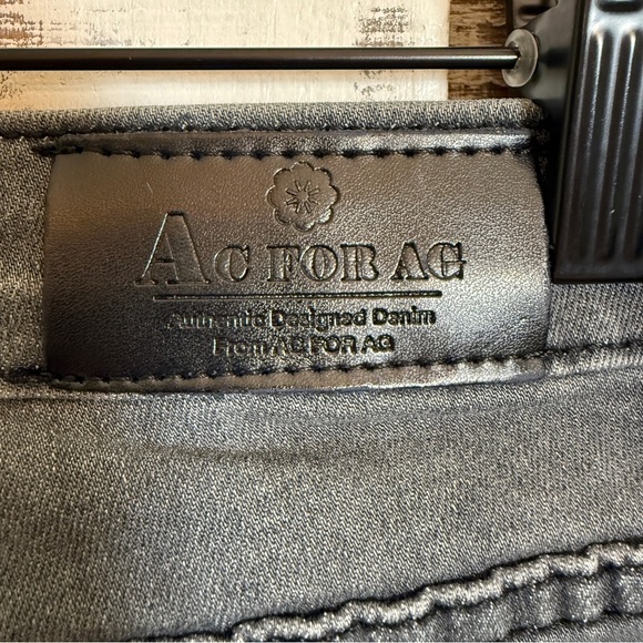AC For AG Jeans Women 27” Black Flare Goldschmied Retro Y2K Grunge‎ Skater Vibes - Picture 5 of 9